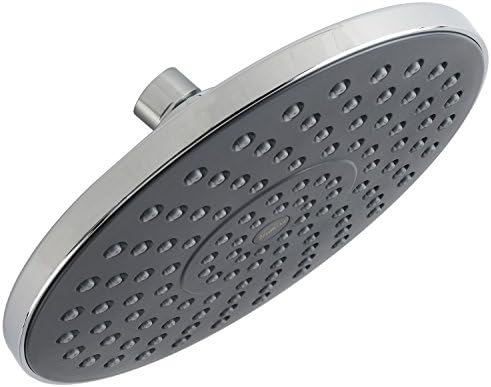 Wilbork 8 inch Rainfall Shower Head - Polished Chrome - with Swivel Metal Ball Connector - Relaxing - Stylish - Attractive