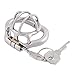 TERNENCE Small Male Chastity Device Stainless Steel Ergonomic Design Male Cock Cage K036 (36mm/ XS Size)