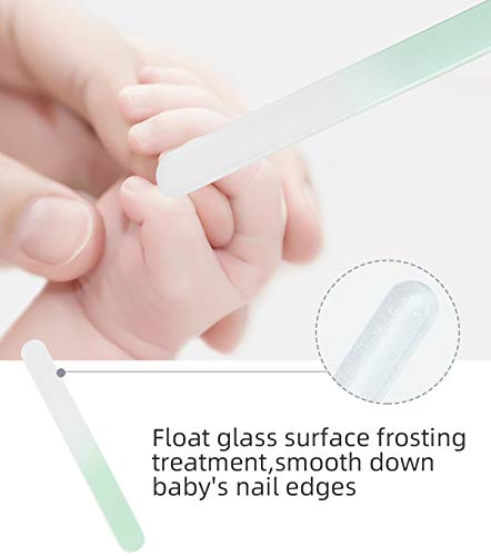 Baby Manicure Kit,RONBEI Baby Nail Clipper,Baby Grooming Set Nail Care Kit for Infant,Newborn & Toddler,with Baby Clipper,Scissors,File & Tweezers