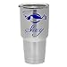 Personalized Vinyl Decal for Yeti or other Insulated Mugs - Redfish, Trout, Flounder and Others