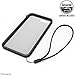 Catalyst iPhone 8 Plus Case Shock Proof Impact Protection, with Wrist Strap Lanyard Rugged Apple Phone case [iPhone 7 Plus Great fit, Wireless Charging, Drop Protective, Mute Switch - Stealth Black