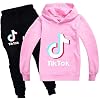 TIK Tok Hoodie uniseks sweatshirt Meisjes jongenskleding Set bedrukte pullover