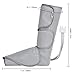 Ikeepi Leg Air Compression Massager for Foot and Calf Circulation Massage Leg Wraps with 6 Massage Modes 3 Intensities