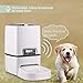 amzdeal Automatic Cat Feeder 6L Pet Feeder Dog Food Dispenser with Time and Meal Size Programmable, LCD Display and Meal Call Recorder Up to 4 Meals A Daythumb 1