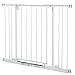 North States 38.5" Wide Easy-Close Baby Gate: The Multi-Directional Swing gate with Triple Locking System - Ideal for doorways or Between Rooms. Pressure Mount. Fits 28"-38.5" Wide (29" Tall, White) primary