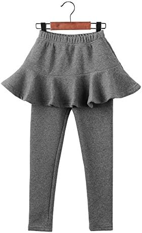 スカッツ 子供 女の子 レギンス キッズ ガールズ 宅送 スカート付き フレア スパッツ 10分丈 レギパン ロングパンツ 8色選べる 通園 裏起毛 厚手 可愛い 長ズボン ふわふわ 防寒 通学 暖かい 子供服 保温