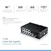 Amcrest Gigabit Uplink 9-Port Poe+ Ethernet Switch with Metal Housing