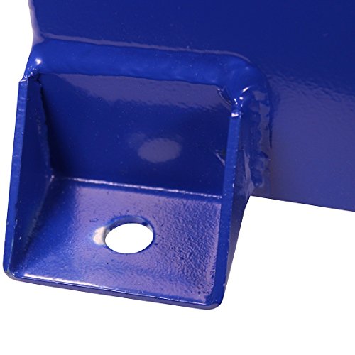 5 Gallon OEM Fuel Cell New Polished Aluminum Gas Tank & Sender Hot Rod Rat Rod V8 (Blue)