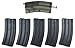 Untold Goods Most Popular Airsoft M4/M16 Mid-Cap Polymer Magazines x 5-140 Round No Wind Mags w/400 rd Speed Loader - G&G JG Dboys