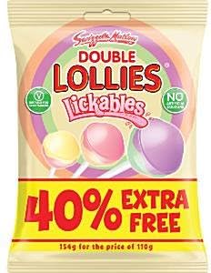 Swizzels Double Lollies Lickables (Pack of 15)