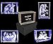 Personalized 3D Photo Engraved Crystal — Custom Memory Block (3″ × 5″ × 2.5″), Up to 4 People or Pets — Wedding, Birthday, Christmas Gift — Optional Text Etching
