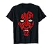 Star Wars Darth Maul Hooded Face Creeping Graphic T-Shirt T-Shirt