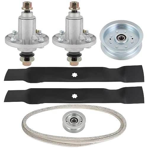 SCITOO Deck Rebuild Kit, 42 Lawn Mower Deck Parts Rebuild Kit Compatible with J…