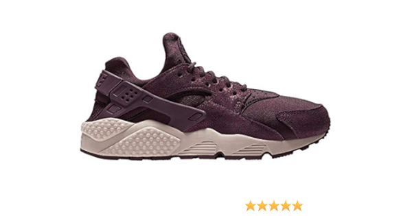 nike huarache burgundy womens