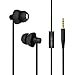 MAXROCK Wired Headphones in-ear Headphone Sports Earphone Wired Stereo Sound Noise Cancelling Earbuds (Black)