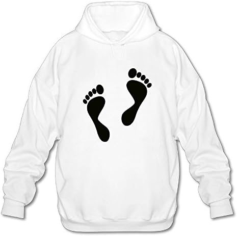 Gzhouqube Every Steady Step Brings Progress Men's Casual Hat Without Pocket Sweatshirt XL White
