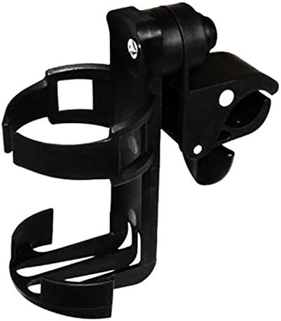 Placa Bike Handlebar Cup Holder Black 360° Adjustable
