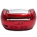 Lauson Boombox with Cd Player Mp3 | Portable Radio CD-player Stereo with USB | Usb & MP3 Player | Headphone Jack (3.5mm) CP542 (Red)thumb 3