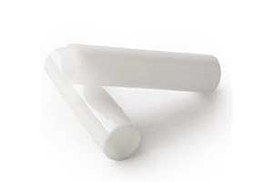 Pinehurst Crafts 1/2'' Dowel Connectors, Rigid Plastic Connectors, Great for Banners, Displays, Wall Hangings & More, Pack of 5, .5_Connectors