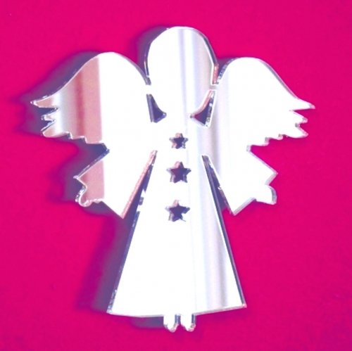 Super Cool Creations Angel Stars Christmas Mirror - 45cm x 40cm