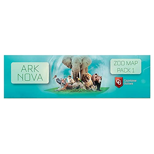 Capstone Games Ark Nova Zoo Map Pack 1 Game Accessory Pack Pricepulse