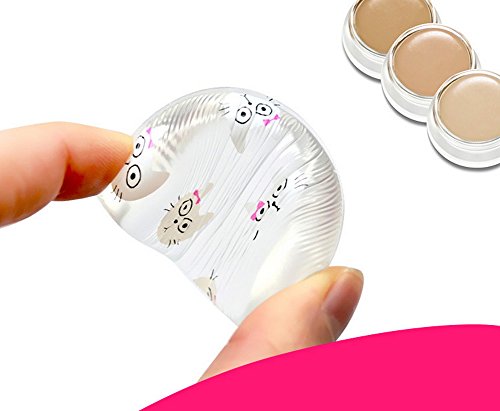 Crazy Cart 6pcs Silicone Makeup Sponge Flawless Foundation Powder Puff Sponge Applicator - Thumbnail 3