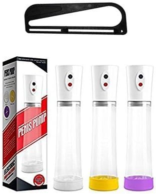 ( 30-Day Warranty + Fast Discreet Shipping ) Include Ruler! E.S. 3 Sleeve Rechargable Auto-Vac Manual Power Vacuum Pump (USA SELLER)