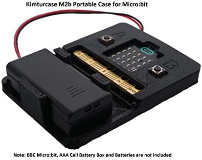 Kimturcase M2b Portable Case for BBC Micro:bit (Black)