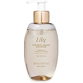 O Boticário Lily Satin Body Wash, Sophisticated Bath & Shower Gel Soap for Luxurious Soft Skin, Lily Fragrance Scented, 8.4 Ounce (250ml)