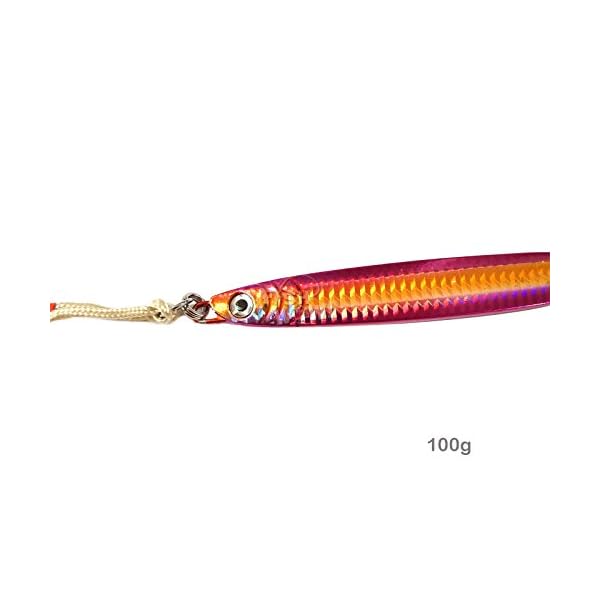Fish-WOW-4pcs-100g-Fish-Metal-Butterfly-35oz-Knife-Jig-with-two-Assist-Hooks-4-colors