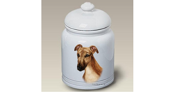 greyhound cookie jar