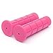 Coolrunner Bicycle Handle Bar Mushroom Grips BMX for Boys and Girls Bikes (Pink)…