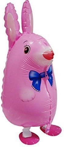 Walking Animal Balloon Airwalker Birthday Party Pet Balloon Kids Boys Toy Gift (Rabbit)