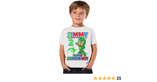 Gekko Birthday Shirt, PJ Mask Birthday 