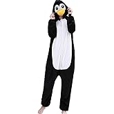 LATH.PIN Panda Onesie Pajamas for Women Men Unisex Animal Cosplay Halloween Onesies Costumes Adult Lounge Wear Sleepsuit
