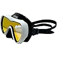 Tidal Mask - Advanced Anti Fog Diving Mask for Scuba Diving, Snorkeling, Free Diving and Swimming. Wide-Angle Tempered Glass Single Lens - Best Anti Fog Scuba Mask, Snorkel Mask, Dive Mask for Adults.