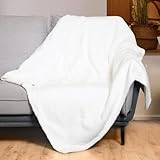 WOOMER Electric Heated Throw Blanket