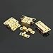Alise Double Roller Catch Cabinet Latches,Adjustable Double Ball Tension Roller Catch Latch Brass Cabinet Door Latch,47mm Solid Brass Cabinet Latches and Catches,4 Pcs