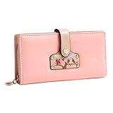 Damara Women Large Practical Wallet Snap Closure Purse