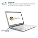 HP Chromebook 14-ak050nr 14-Inch Laptop (Intel Celeron, 4 GB RAM, 16 GB SSD)