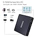 Fanless Mini PC Quad-Core Intel Celeron N3450 Processor 4G DDR4/eMMC 64GB Desktop Mini Computer Support Windows 10 Pro HDMI/VGA Dual Display/Dual WiFi/USB 3.0/BT4.2/DIY M.2 NGFF 2242 SSDthumb 4