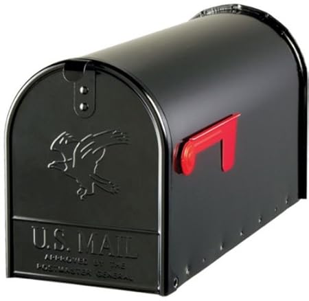 Original U.S. Mailbox - ELITE - Stahl - schwarz - Gr. T2