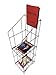 FixtureDisplays® Wire Newspaper Rack Magazine Stand Magazine Rack 1112-912