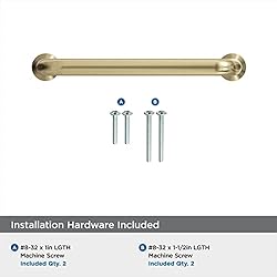 Amerock | Cabinet Pull | Golden Champagne | 3-3/4