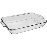 Anchor Hocking 4.8 Quart Rectangular Glass Baking Dish (1 piece, tempered tough, dishwasher safe)