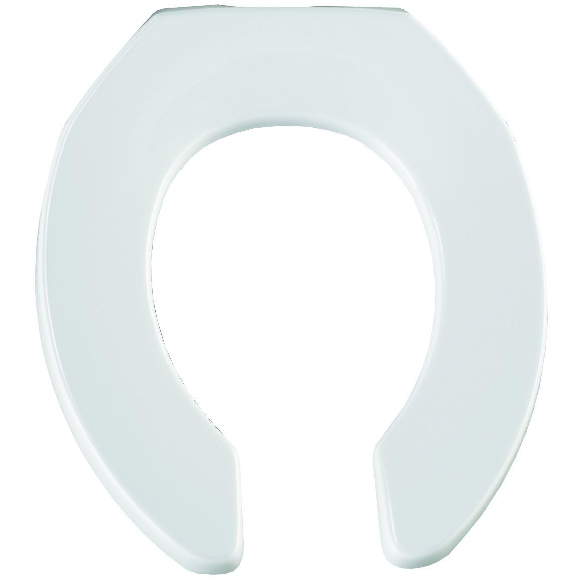 Bemis 955CT 000 Commercial Heavy Duty Toilet Seat, White, Round — image 1