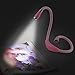 SingHong Neck Book Light, LED Reading Lamp, USB-C Rechargeable, Hands Free, 4 LED Bulbs, 4 Adjustable Brightness, for Reading in Bed or Reading in Car Lamp (Pink)