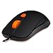 SteelSeries Kana Optical Gaming Mouse - Black and Orange