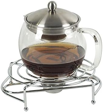 Kela 17600 chauffe-plat rond, métal chromé 'Globul' - Cuisine A Vivre Kela 17600 chauffe-plat rond, métal chromé 'Globul'