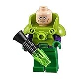 Genuine Lego Lex Luthor Minifigure with Armor Super Heroes DC Comics